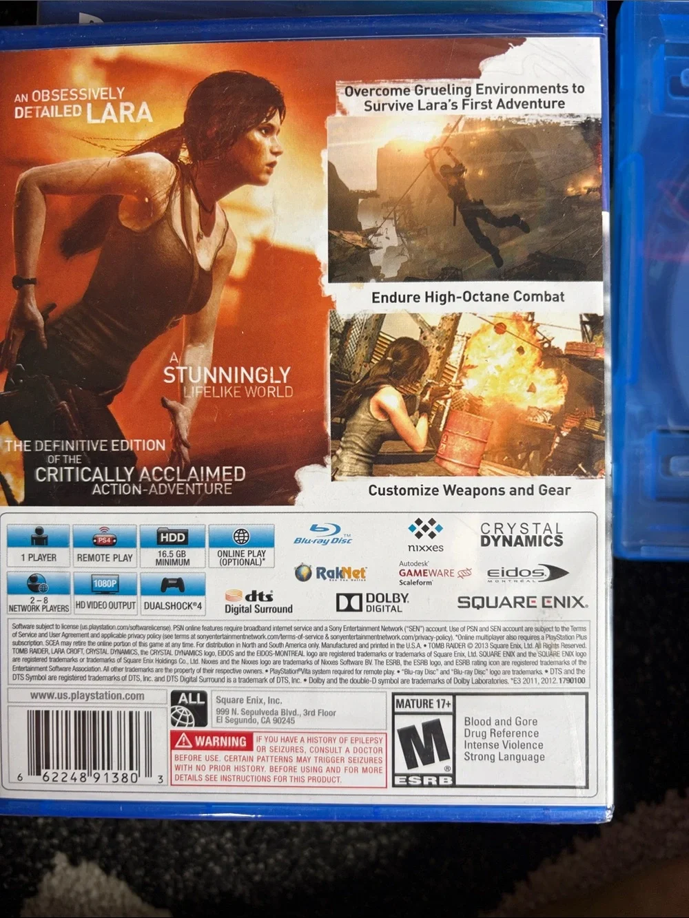 Tomb Raider: Definitive Edition (PS4) - Action Adventure